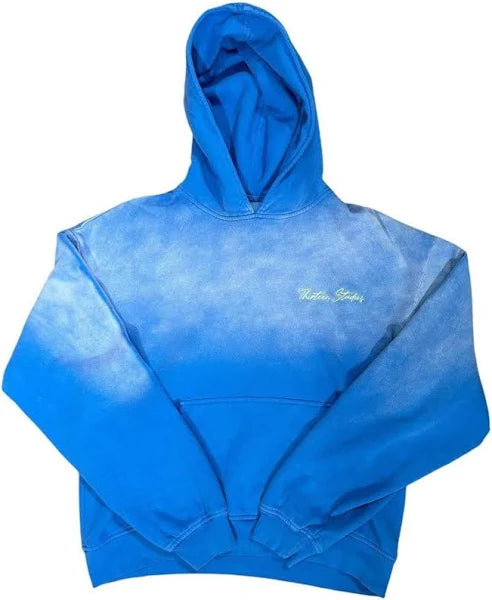 Thirteen Studios Faded Blue Hoodie