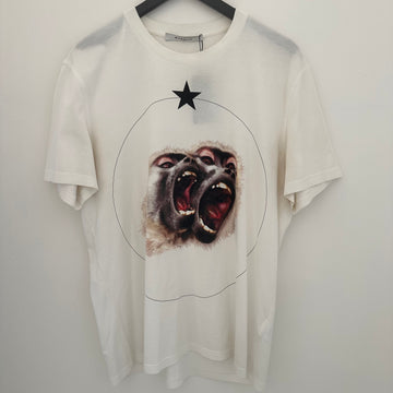 Givenchy White Monkey Tee [USED XXL]