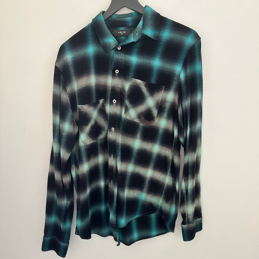 Amiri Tie Dye Flannel 