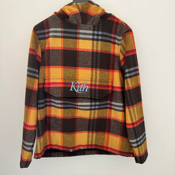 Kith Harrison Plaid Flannel Hoodie 