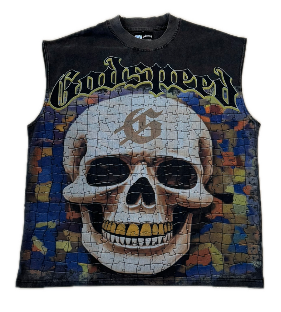 Godspeed Puzzle Sleeveless T-Shirt 