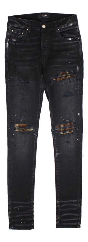 Amiri MX1 Plaid Jeans 