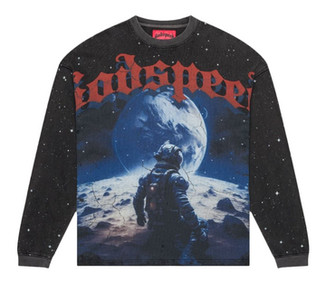 Godspeed No Looking Back L/S T-Shirt “Black Wash”