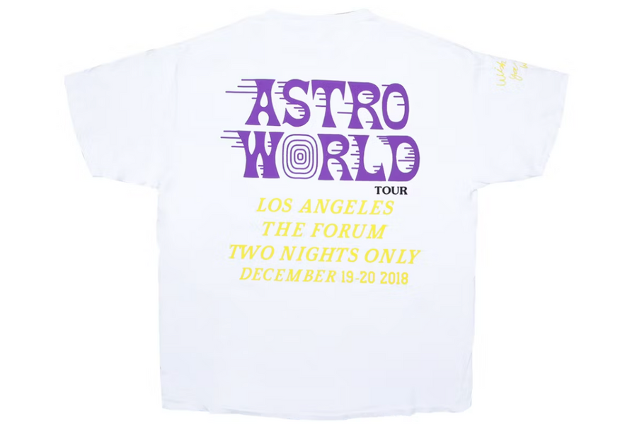 Cactus Jack Astroworld LA Exclusive T-Shirt White