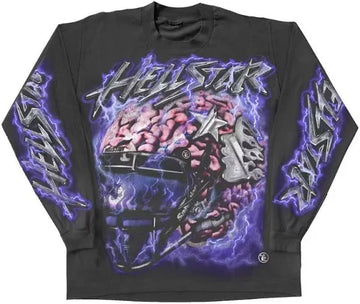 Hellstar Studios Powered By The Star L/S T-Shirt