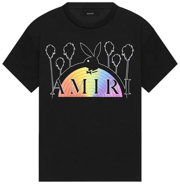 Amiri Playboy Rainbow Tee 