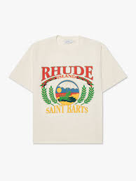 Rhude Off-White Beach Chair T-Shirt