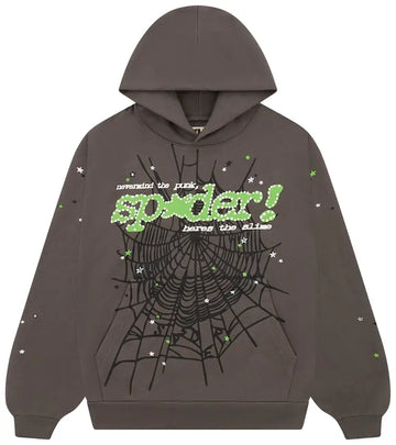 SP5DER Worldwide Slate Grey V2 Hoodie