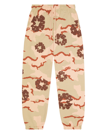 Denim Tears Tan Camo Cotton Wreath Sweatpant