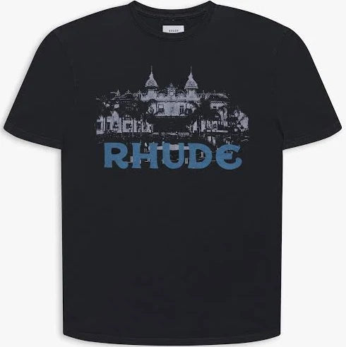 Rhude Black Casino T-Shirt