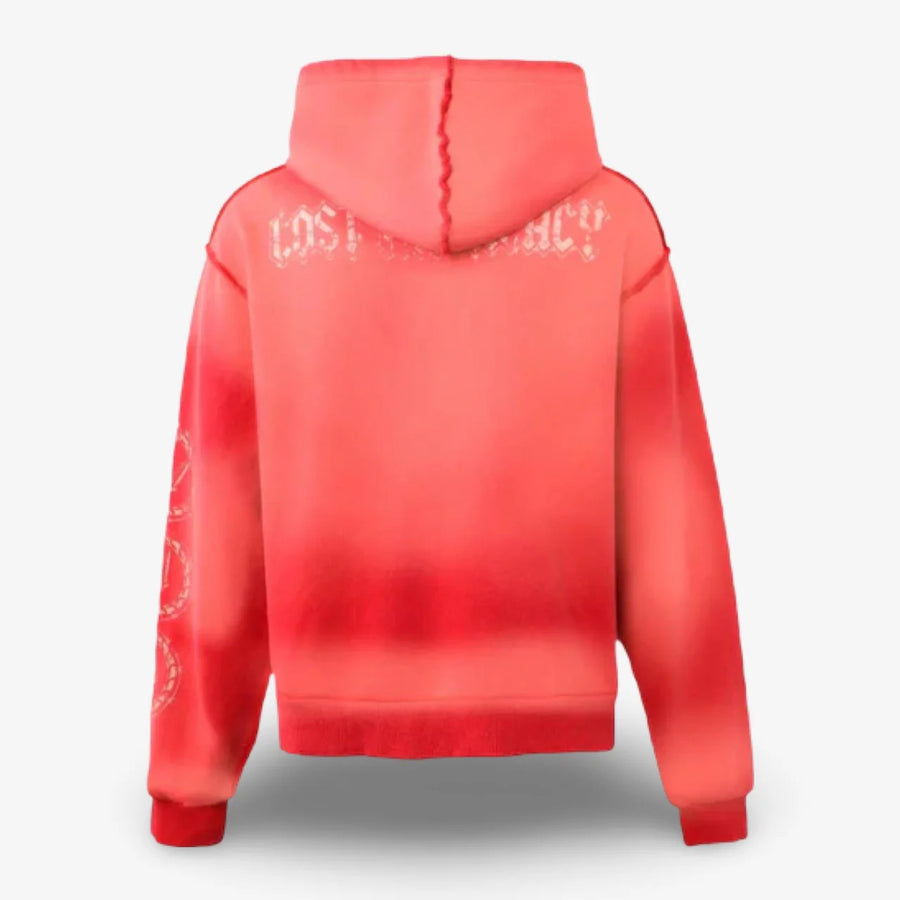 Lost Intricacy Cherry Red Zip Up