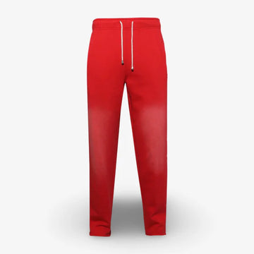 Lost Intricacy Cherry Red Flare Pants