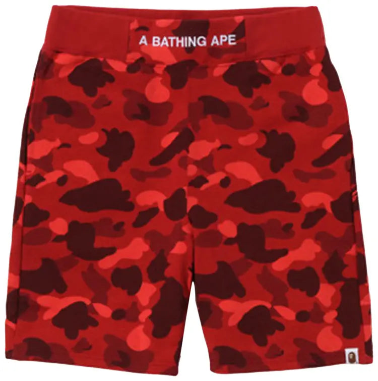 BAPE Color Camo Sweat Shorts 