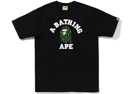 BAPE Distortion College Tee 