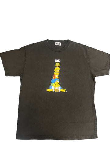 Kith x The Simpsons Family Stack T-Shirt 