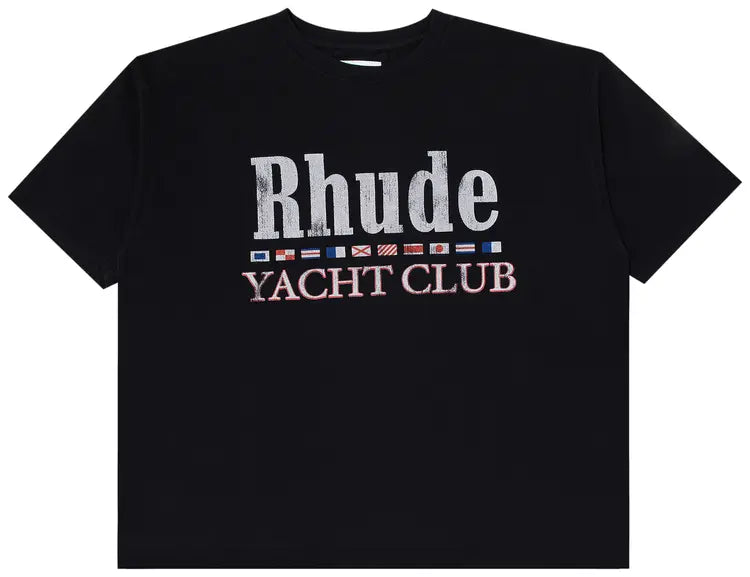 Rhude Black Flag T-Shirt