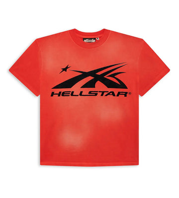 Hellstar Red/Black Sport Logo Gel T-Shirt