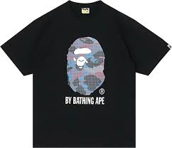 BAPE Grid Camo Big Ape Head T-Shirt 