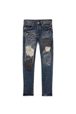 Purple Brand Vintage Heavy Patch Repair Jeans