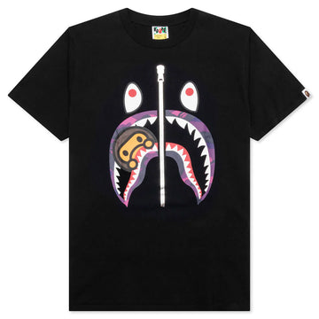 BAPE Color Camo Milo Shark T-Shirt 