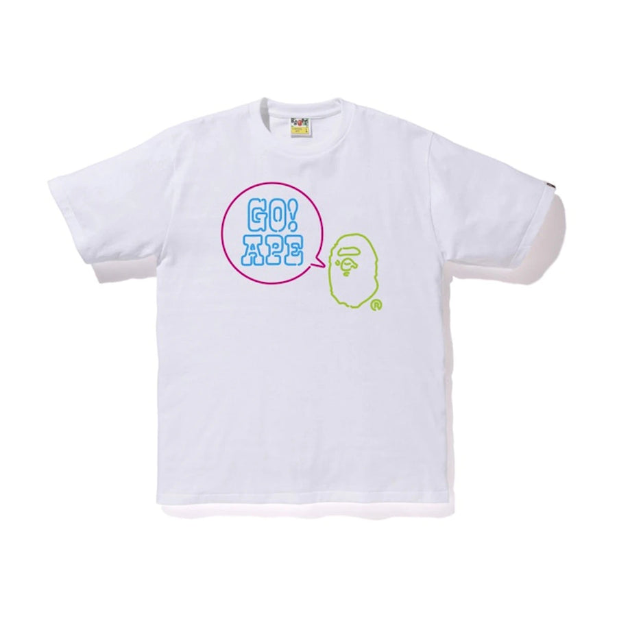 BAPE Neon Sign Go Ape T-Shirt  