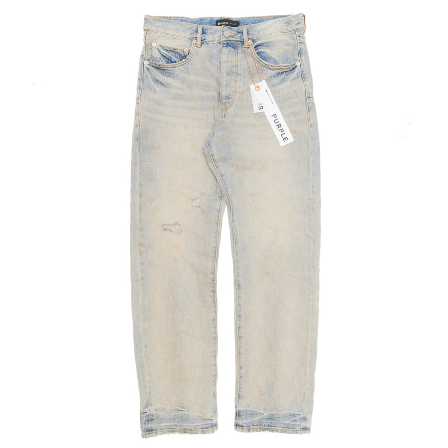 Purple Brand Super Light Indigo Oil Repair Jeans