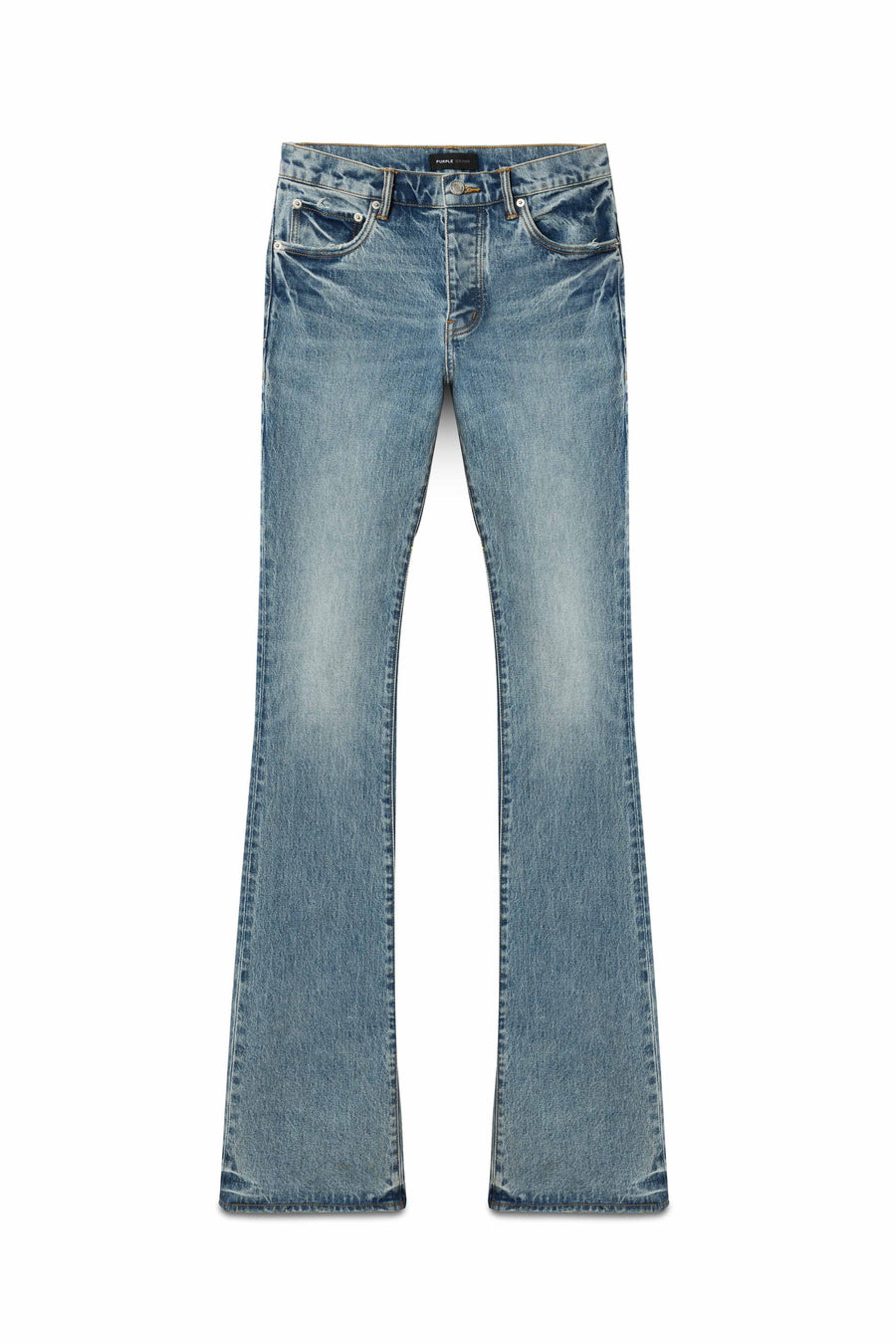 Purple Brand Light Indigo Flare Jeans