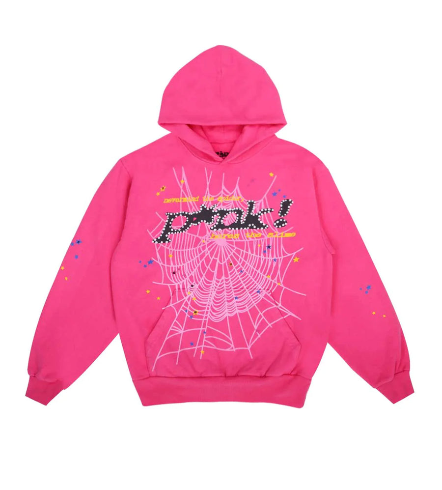 SP5DER Worldwide P*nk Hoodie 