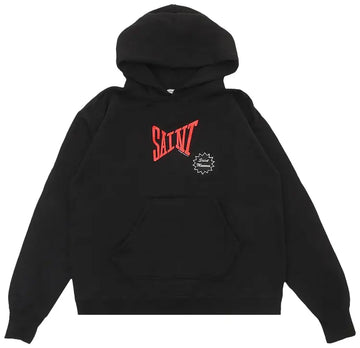 Saint Michael Saint Logo Hoodie Black