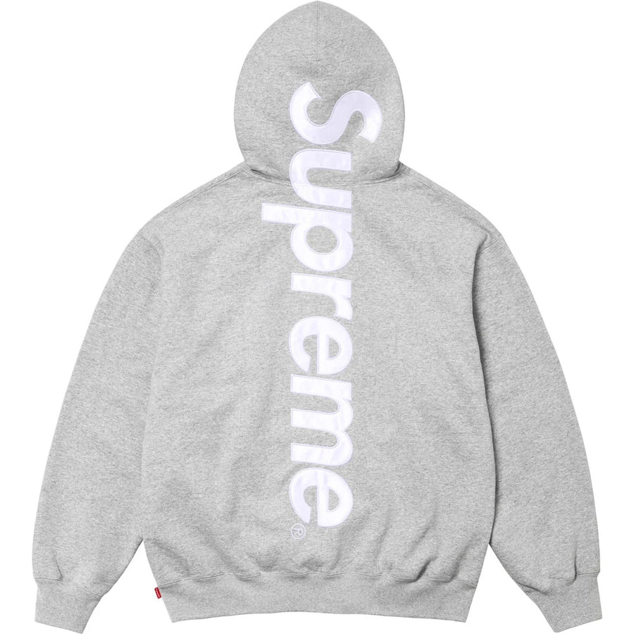 Supreme Satin Applique Hooded Sweatshirt 