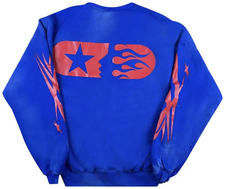 Hellstar Sport Crewneck 'Blue'