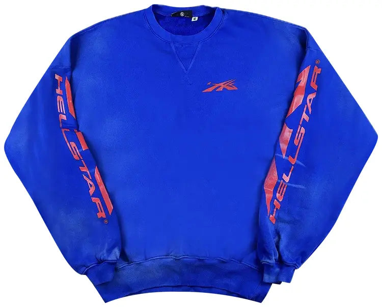 Hellstar Sport Crewneck 'Blue'