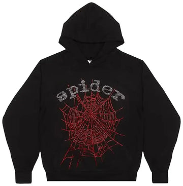 SP5DER Rhinestone OG WEB V2 Hoodie 