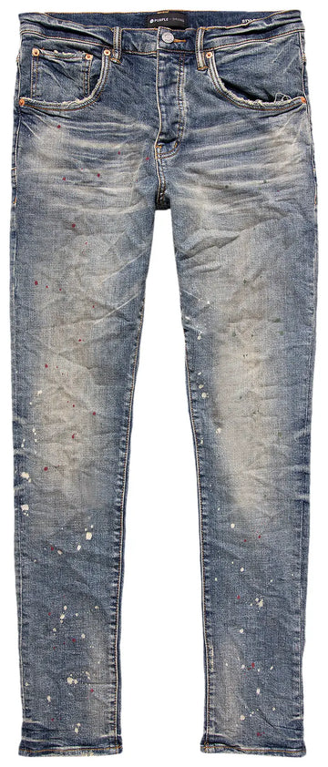 Purple Brand Vintage Spotted Indigo Wash Jeans