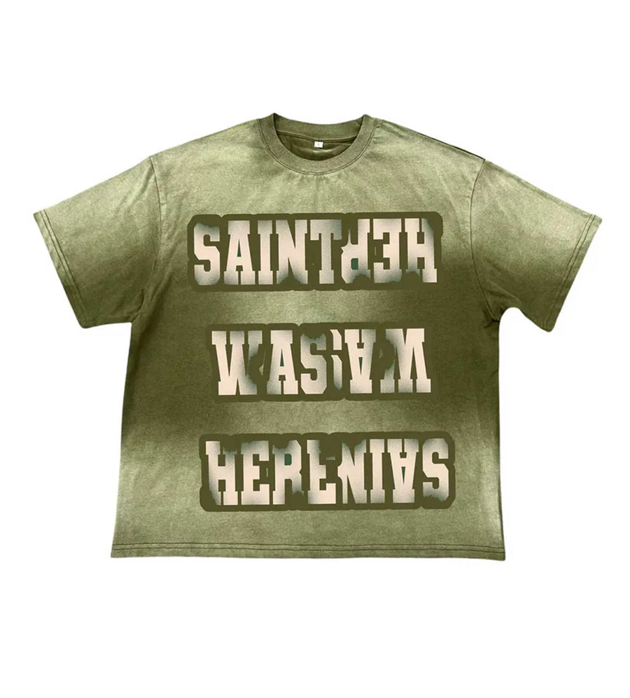 Saint Vanity Saint Was Here T-Shirt