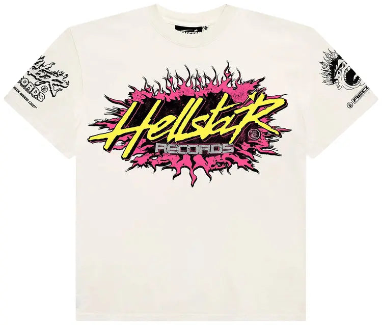 Hellstar White Records T-Shirt